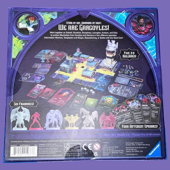NIB Ravensburger Disney Gargoyles: Awakening Board Game - Picture 3 of 8